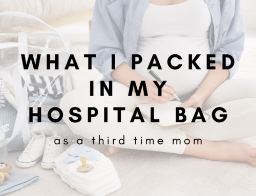 Hospital Bag: Here’s What I Packed